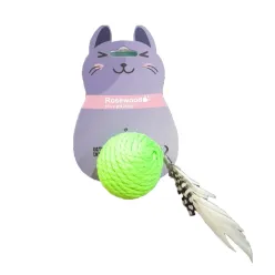 Rose Wood Cat &amp; Dog Ball Toy