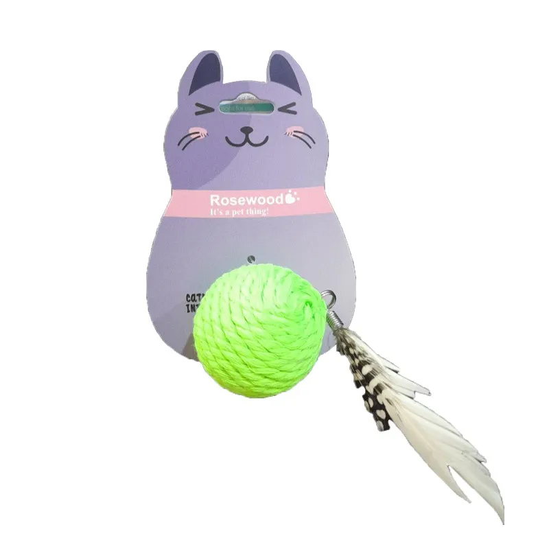 Rose Wood Cat &amp; Dog Ball Toy