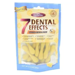 Vegebrand 7 Dental Effects Cheese Dental Bone Dog Snacks