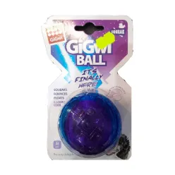 Gigwi Dog Natural Latex Rubber Squeaky Ball Toy