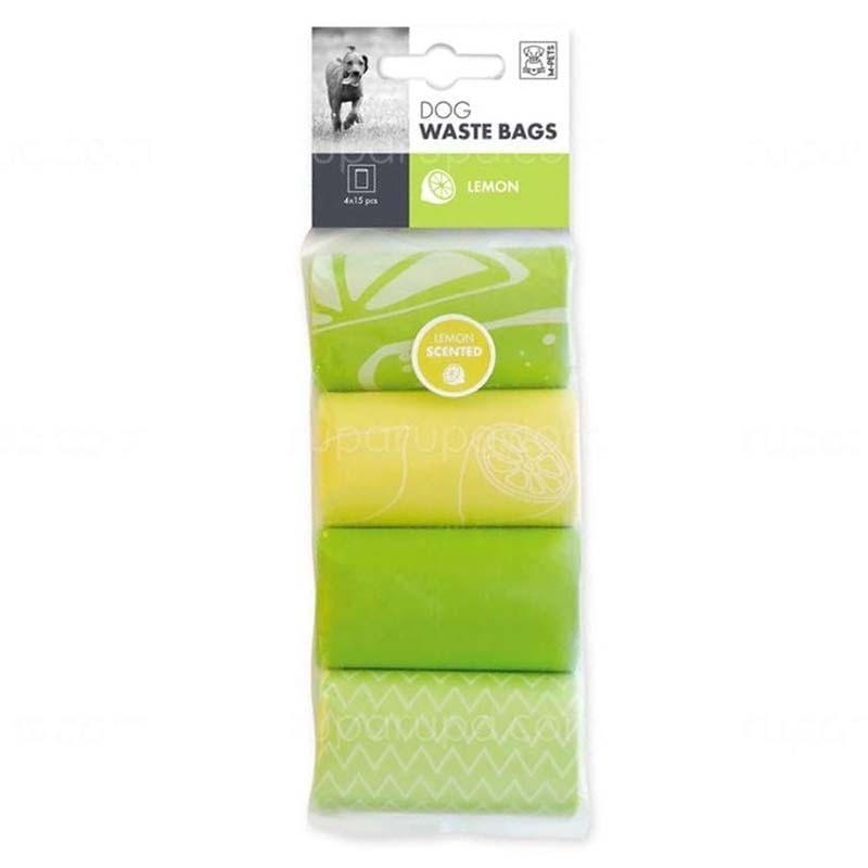 M-PETS Dog Waste Bags Lemon