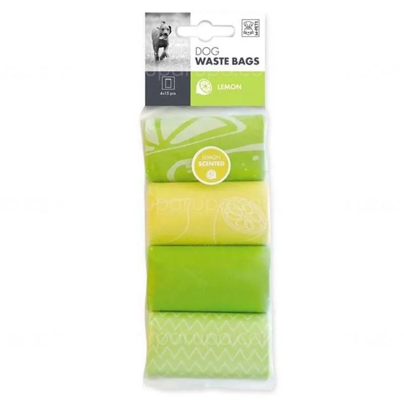 M-PETS Dog Waste Bags Lemon