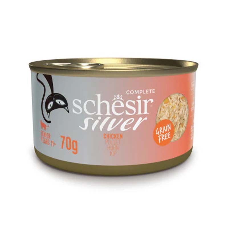 Schesir Silver Chicken in Broth 70G in Can