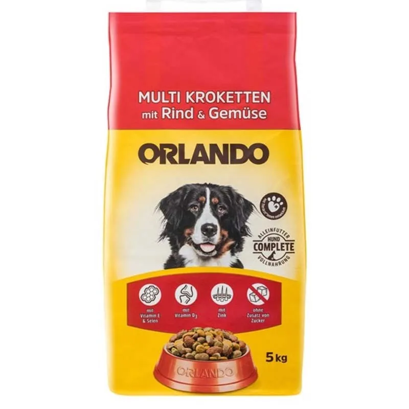 Orlando Dry Dog Food With Beef &amp; Vegetables