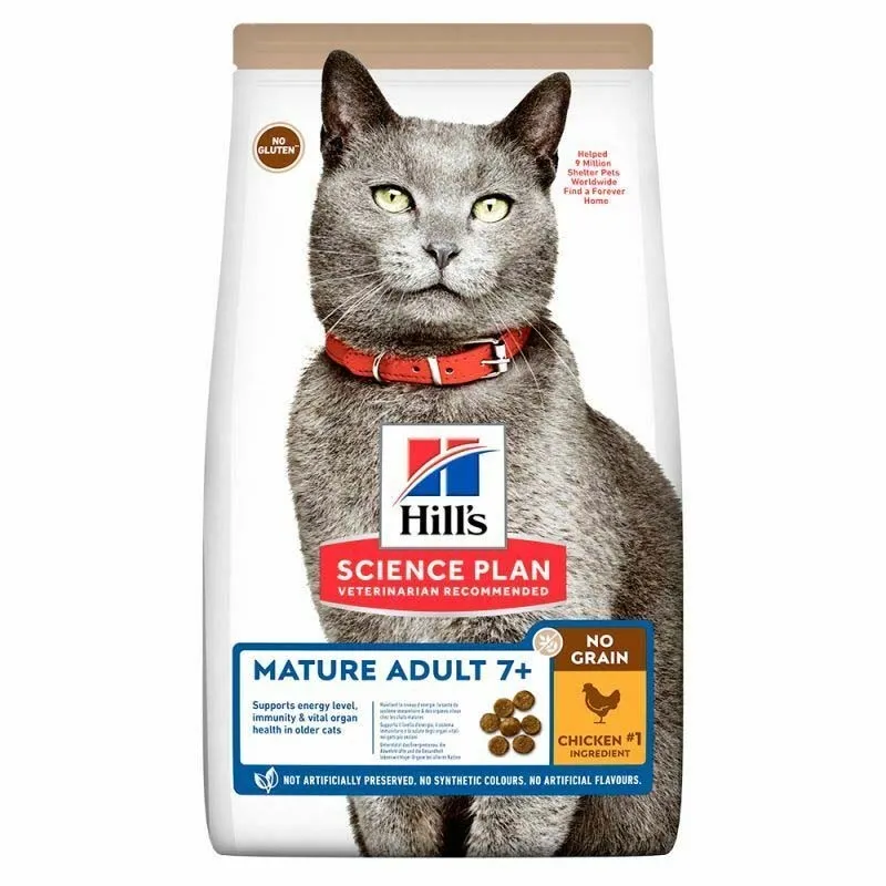 Hill's Science Plan 7+ Chicken Grain-Free Senior Cat Food