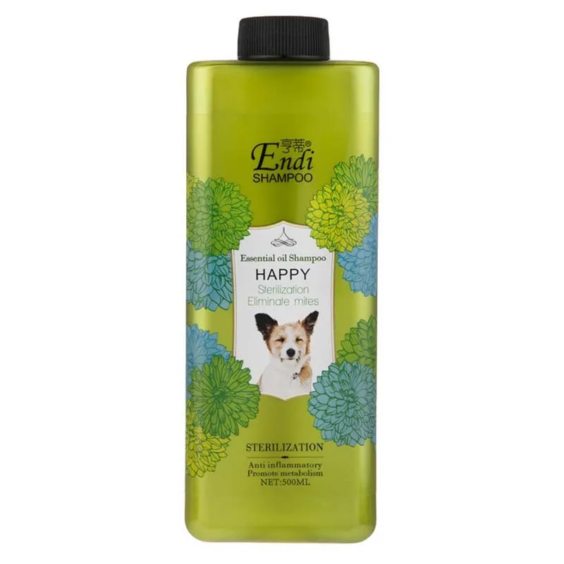 Endi Essential Oil Sterilization Eliminate Mites Dog Shampoo With Cinnamon Extract