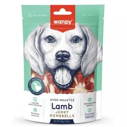 Wanpy Dog Oven-Roasted Lamb Jerky Dumbell