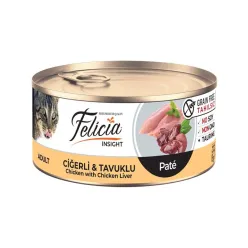 Felicia Canned Adult Cat Food with Chicken &amp; chicken liver