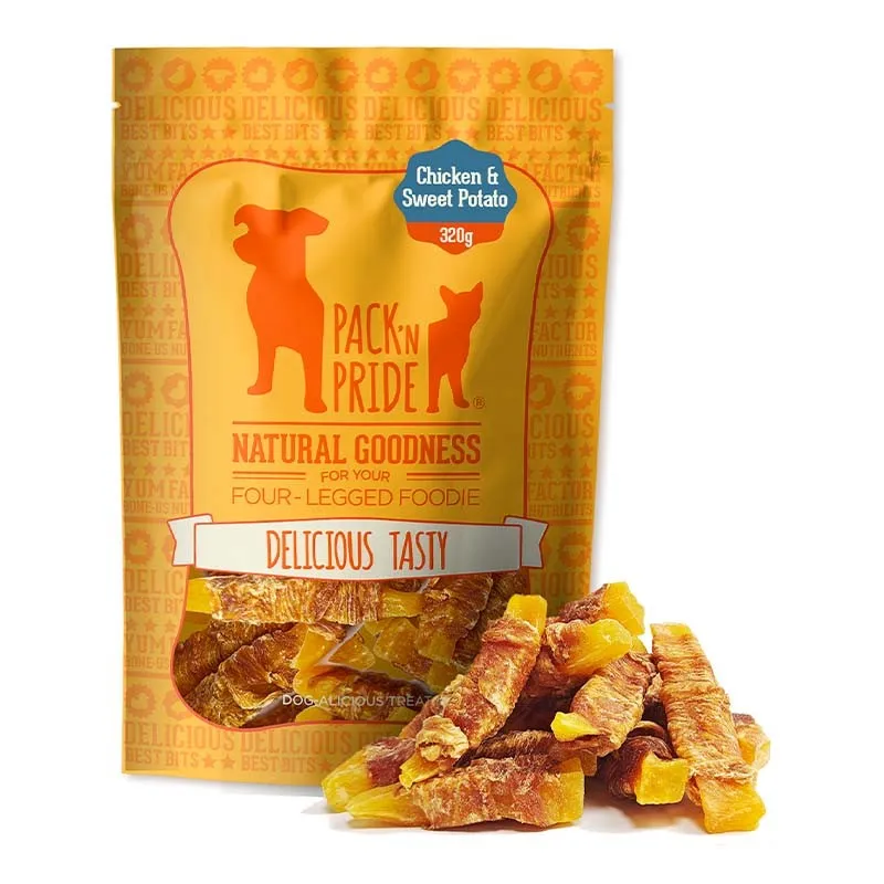 Pack'n pride Chewy Treats Duck &amp; Sweet Potato