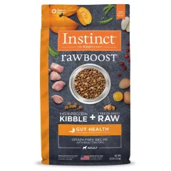 Instinct dog Food Raw Boost Real Chicken Recipe Gut Health