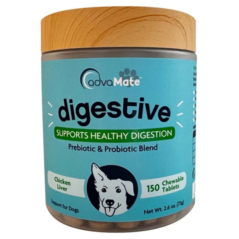 Adva Mate Digestive Support Chewable Tablets