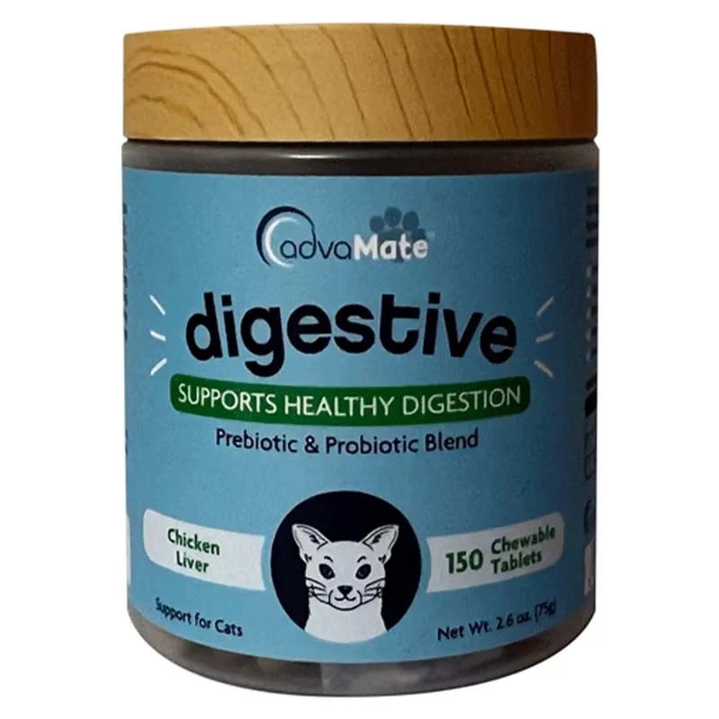 Adva Mate Digestive Support Chewable Tablets