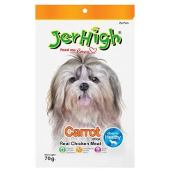 Jerhigh Carrot &amp; Chicken Stick Dog Treat