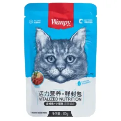 Wanpy Pouch With Tuna &amp; Fish