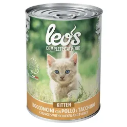 Leo’s Kitten Chunkies with Chicken and Turkey