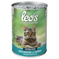 Leo’s Sterilised Cat Chunkies with Tuna