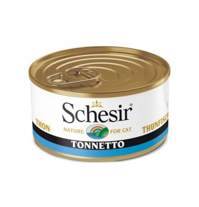  Schesir Canned Adult Wet Cat With Tuna Fish