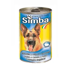 Simba Chunks Canned Adult Wet Dog Food With Chicken &amp; Turkey