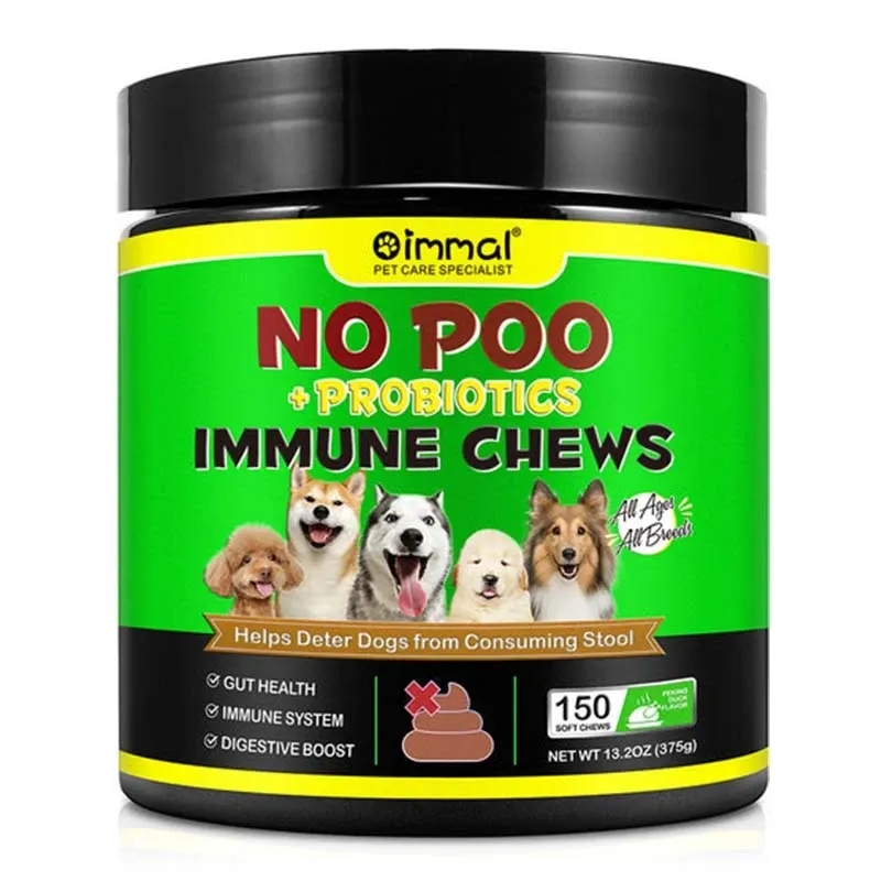 Oimmal No Poo +Probiotics Immune Chews