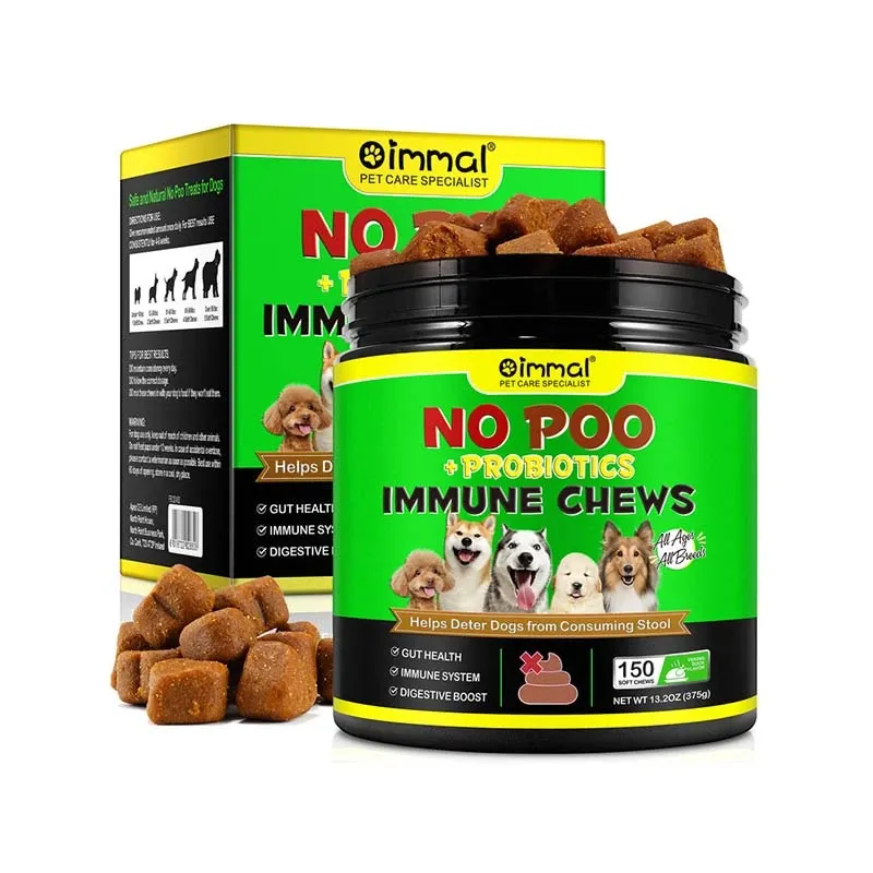 Oimmal No Poo +Probiotics Immune Chews