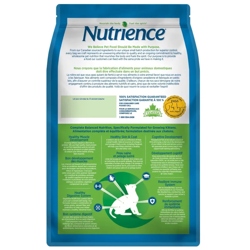 Nutrience Original Healthy Kitten With Chicken