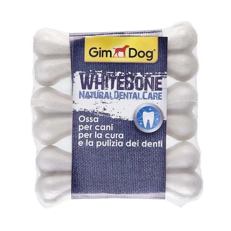 Gimdog Mordimi White Press Dog Bone