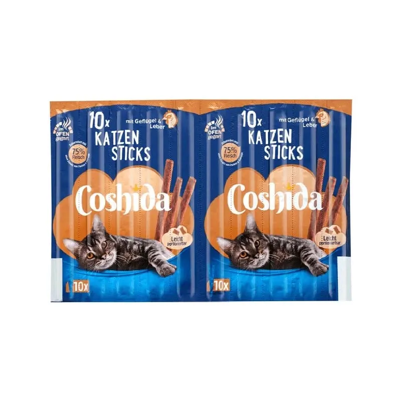 Coshida Cat Treats With Poultry & Liver, salmon