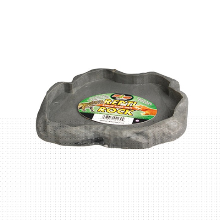 Zoo med feeding dish