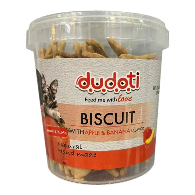 Dudoti Dog Biscuit Treat AppleBanana