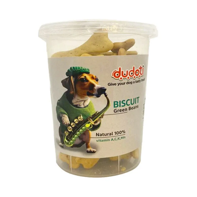 Dudoti Dog Biscuit Treat Green Beans