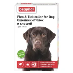 Beaphar Flea and Tick Collar for Dogs 65cm 