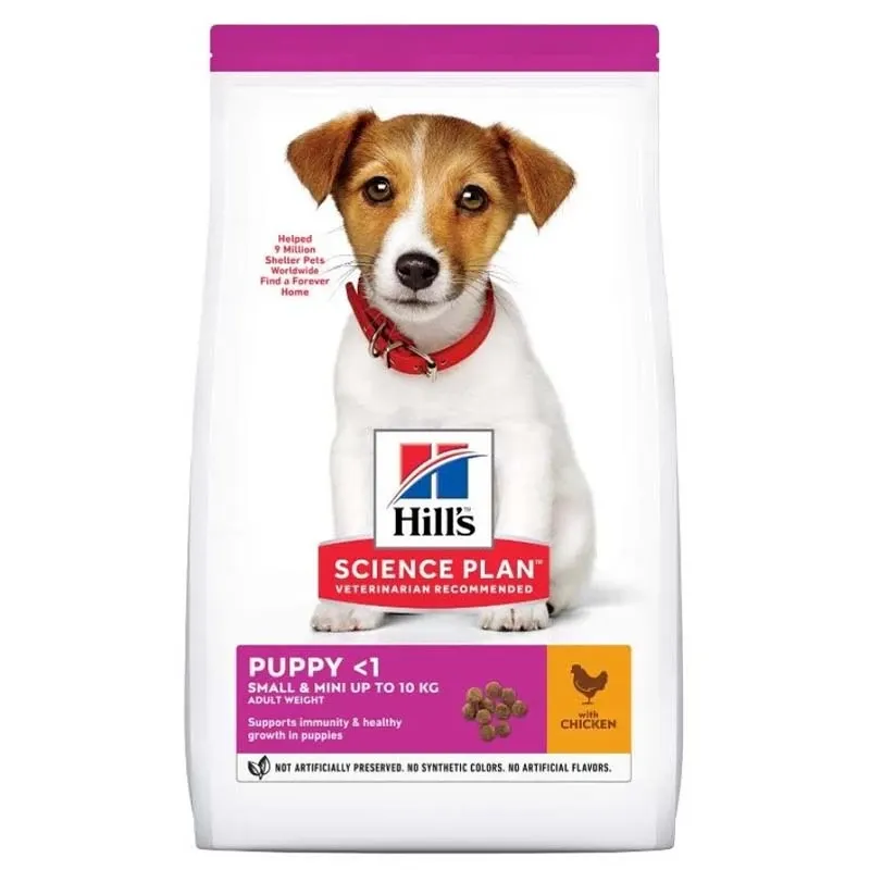 Hill's Science Plan Small and Mini Puppy Dry Food With Chicken