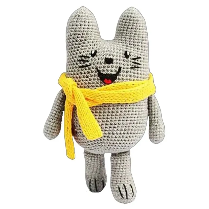 Dudoti Toys Soft Rubber Cat Shaped Toy