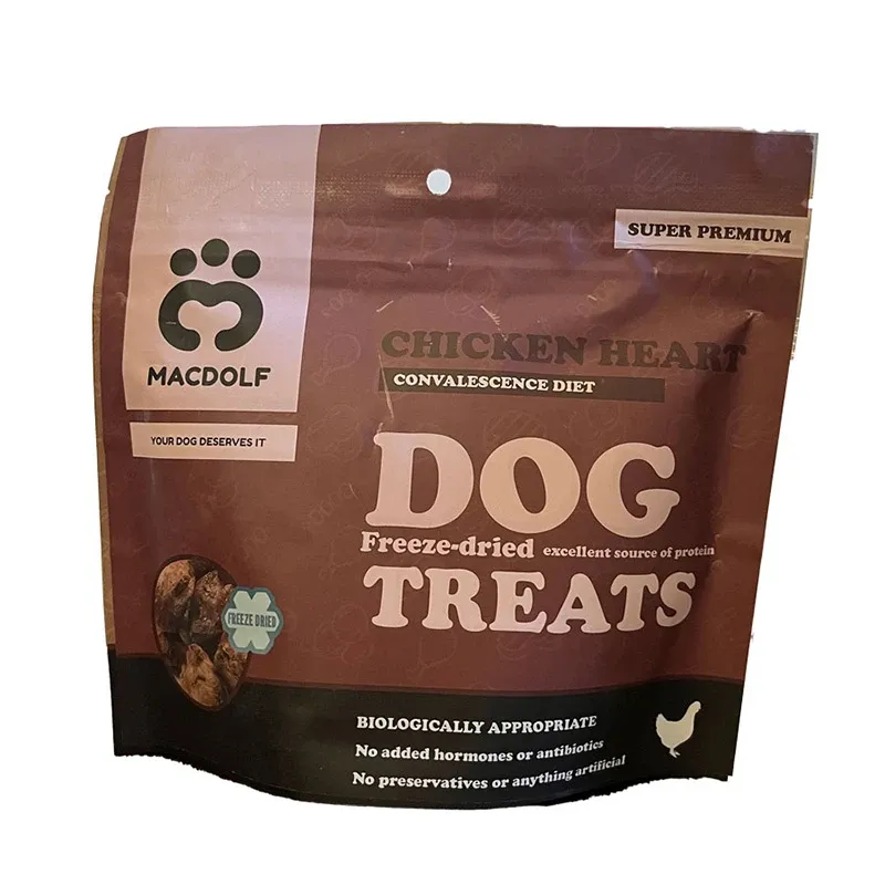 Macdolf Chewy Dog Treat With Chicken Heart Flavor