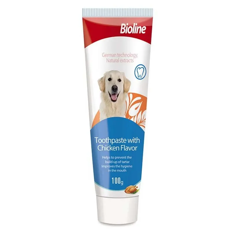 Bioline Dog Toothpaste With Chicken Flavor