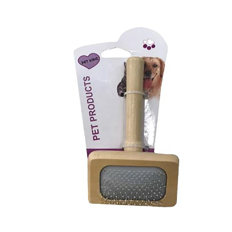 Bamboo Wooden Brush For Dogs And Cats