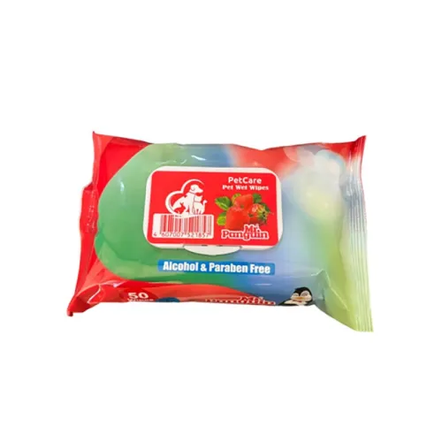 Mr Panguin Dog And Cat Cleaning Wipe with Strawberry Scent