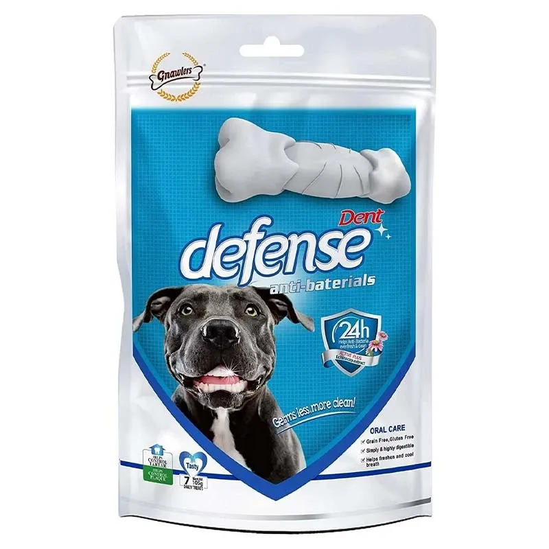 Gnawlers Defense Dent Dental Care Chew Bones