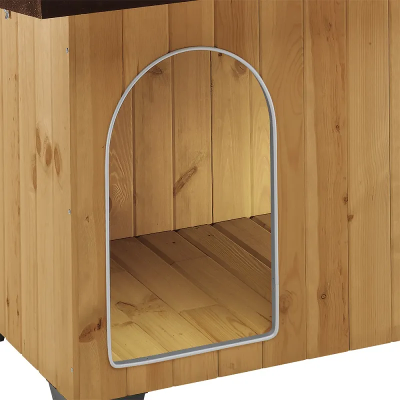 fersplast baita wooden kennel