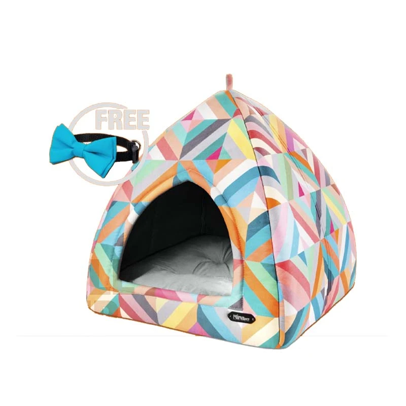 Triangular vip cat and dog bed