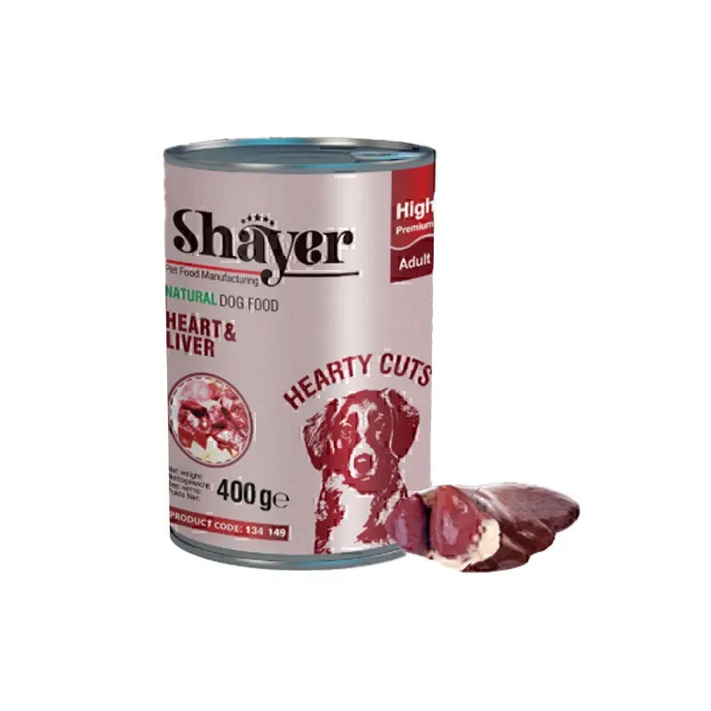 Shayer Natural Dog Food Heart And Liver