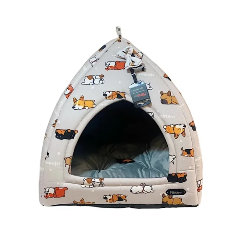 Triangular vip cat and dog bed