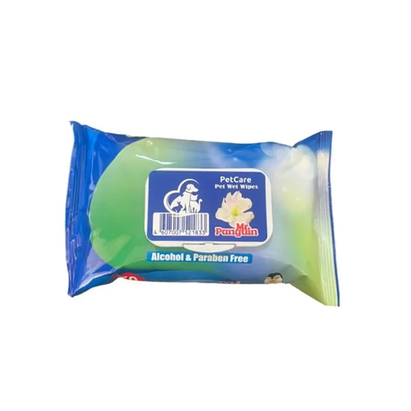Mr.Panguin Dog And Cat Pocket Wet Wipes