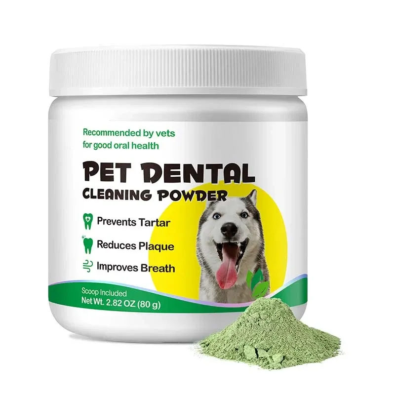 Oimmal Pet Dental Cleaning Powder for Dogs