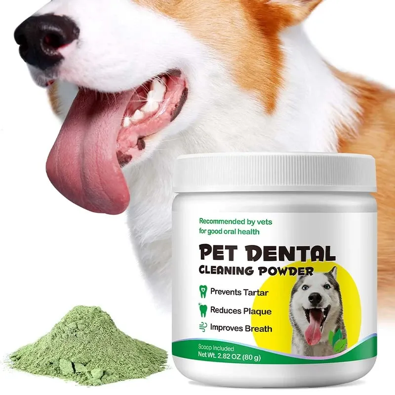 Oimmal Pet Dental Cleaning Powder for Dogs