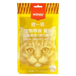 Wanpy Treats Fish and Scallop 5 tubes