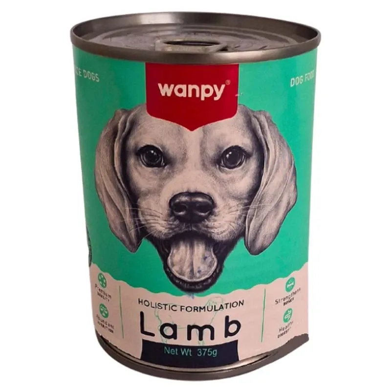 Wanpy Premium Dog Canned Food Lamb