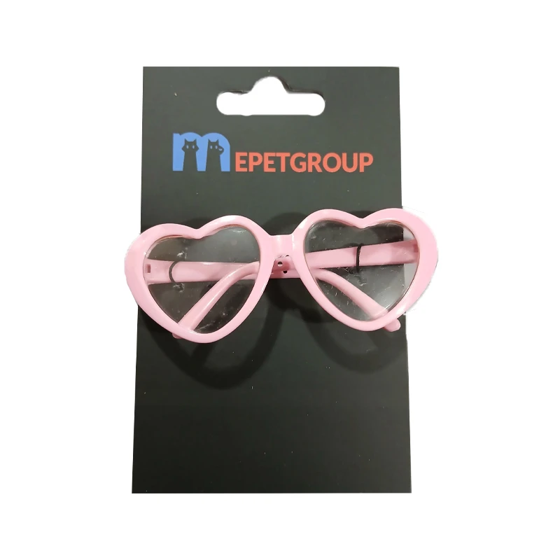 Pet Glasses Heart Shaped Model