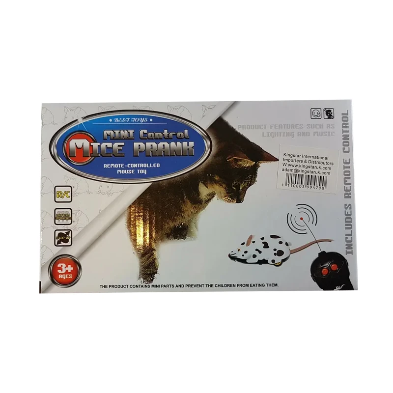Remote Control Mouse Battery Operated Pet Toy
