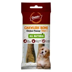 Gnawlers Bone Chicken Flavour Dog Dental Treats Medium